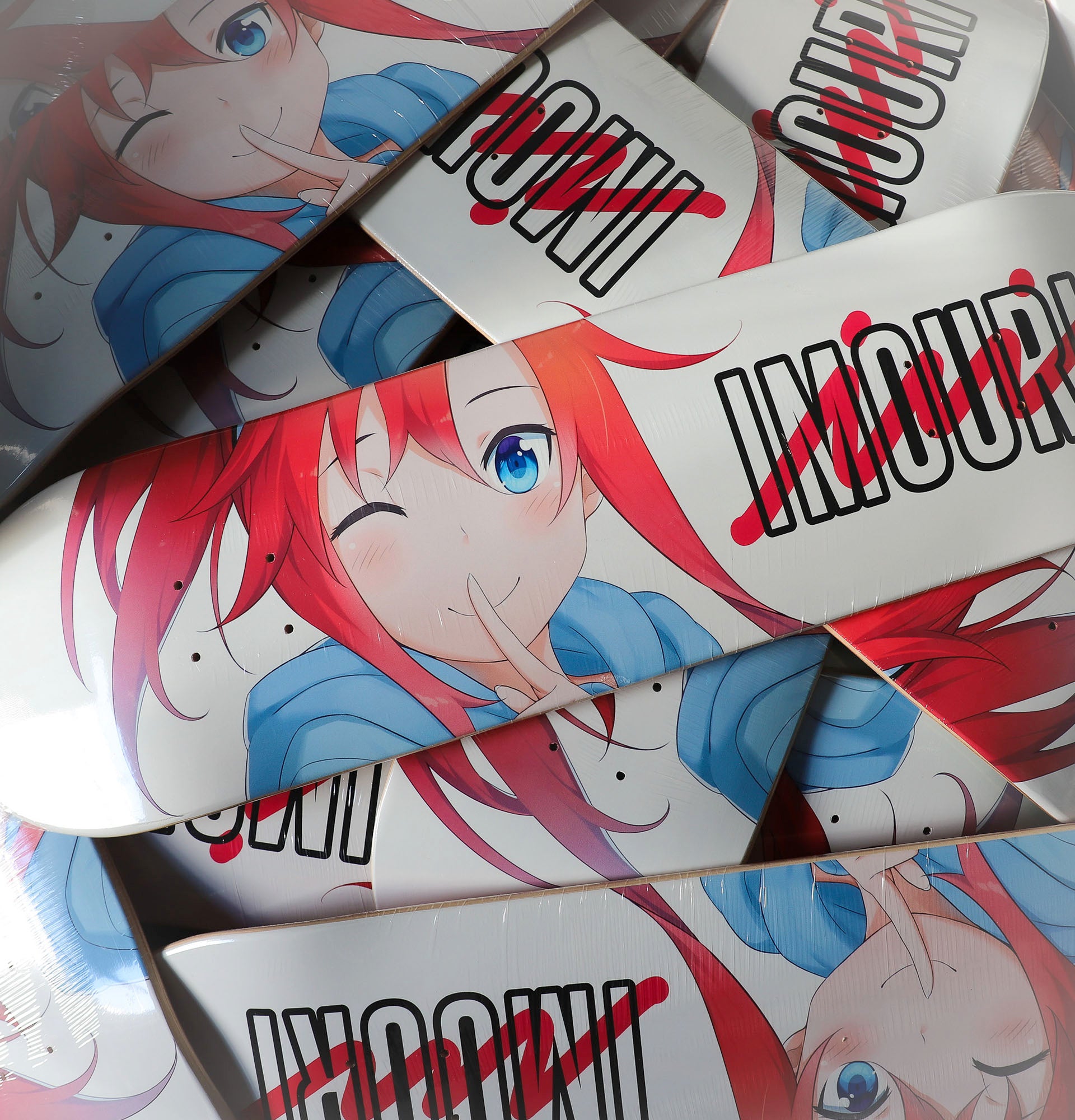 Anime Skateboard Deck Designs