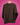 Brown sweatshirt on a hanger against a pink background