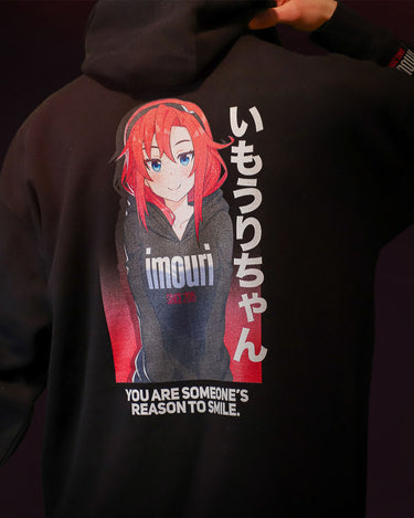 Original Anime Character Streetwear Hoodie Imouri Chan