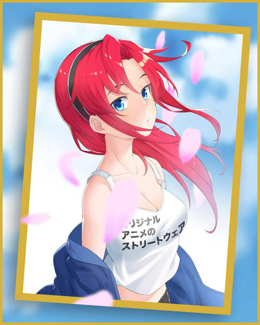 Imouri Chan Sakura Matte Print - Limited Edition Art By Imouri