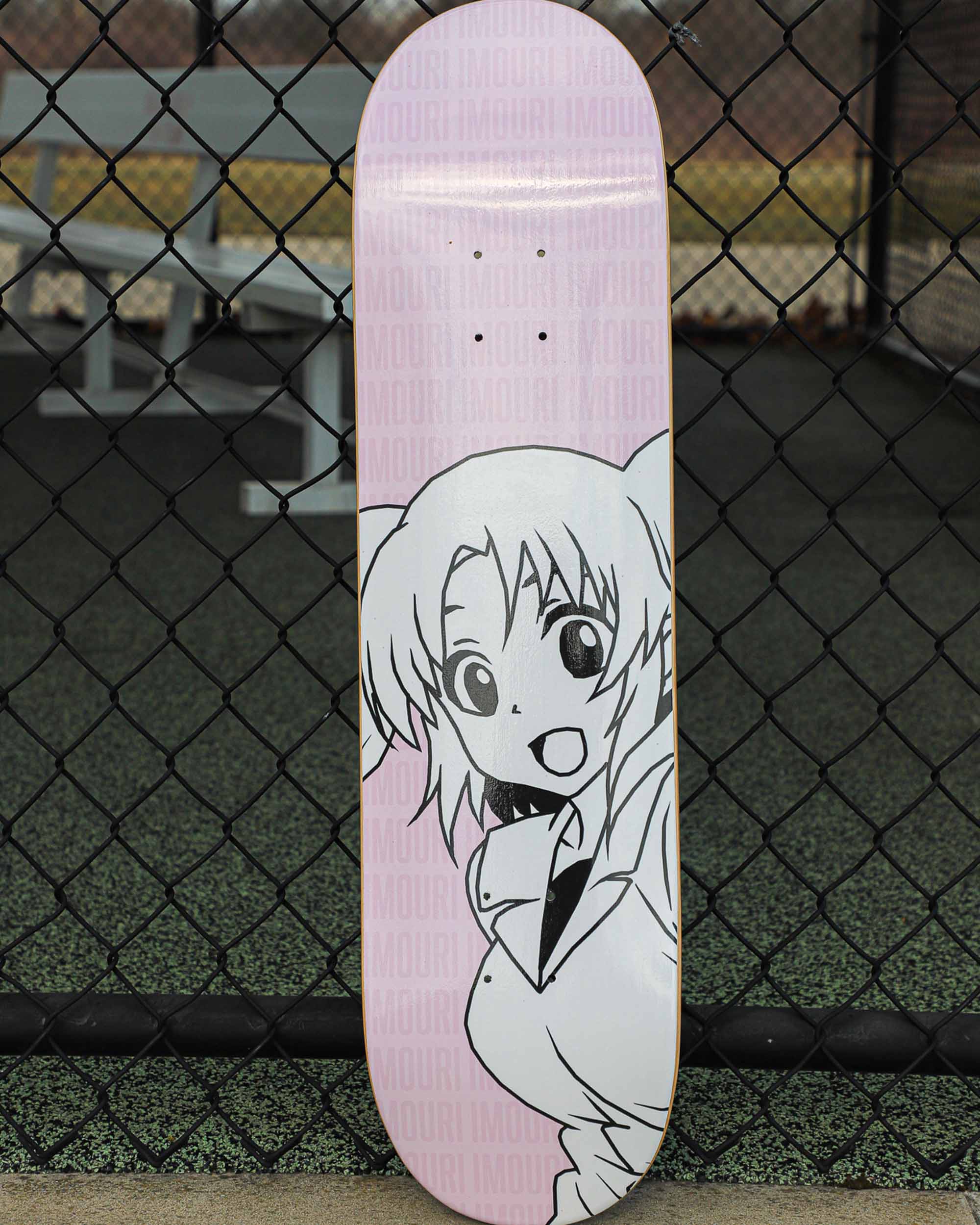 Kawaii Anime Girl Skateboard - Imouri Tomodachi Deck