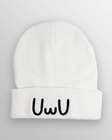 UwU Meme Anime Face Beanie