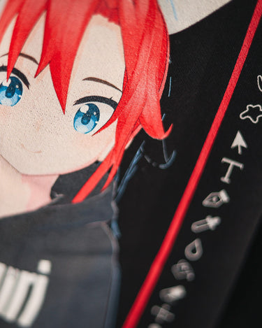 Cute 3D Anime Girl Pullover Sweatshirt