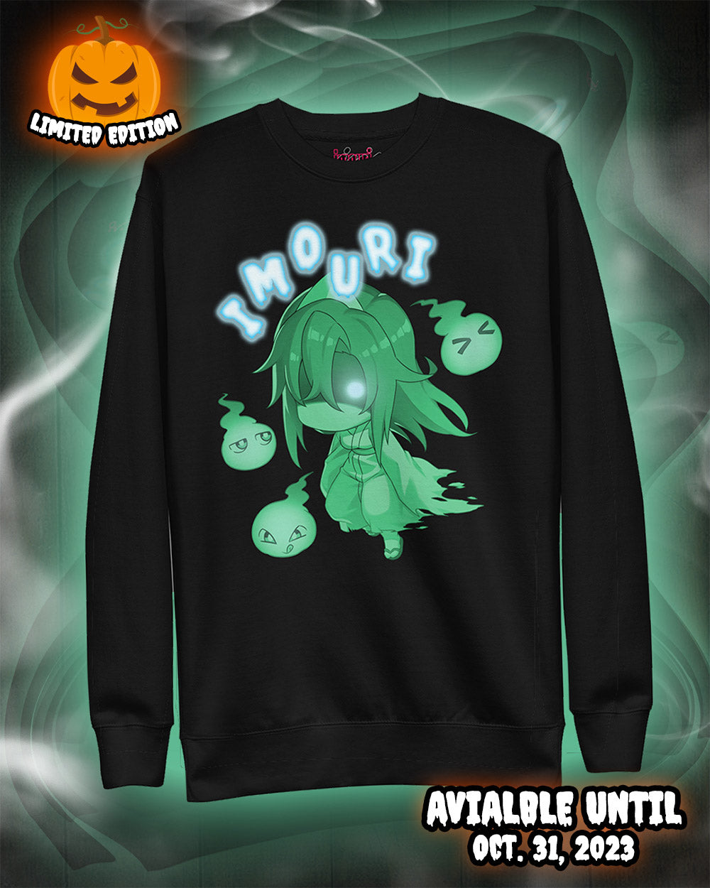 Imouri Anime Halloween Sweatshirt