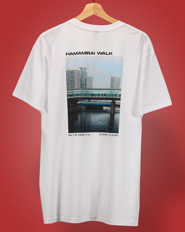 Hanamirai Walk T Shirt - Yokohama Japan Photography Print | Imouri
