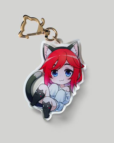 Imouri Neko Chibi Chain 36 Anime OC Keychain  