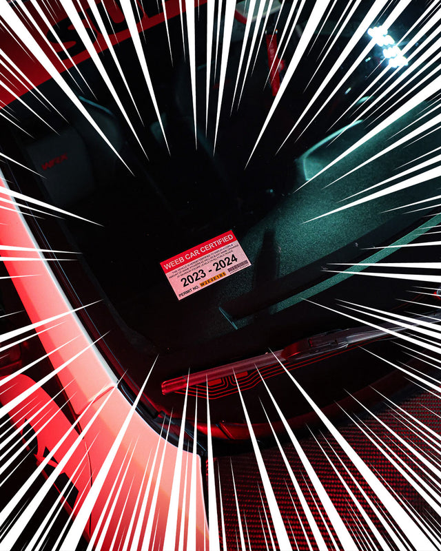 Weeb Car Certified Funny Anime Car Window Sticker | Imouri