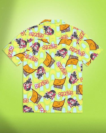 Kickflip Short Sleeve Button Up Hawaiian Shirt