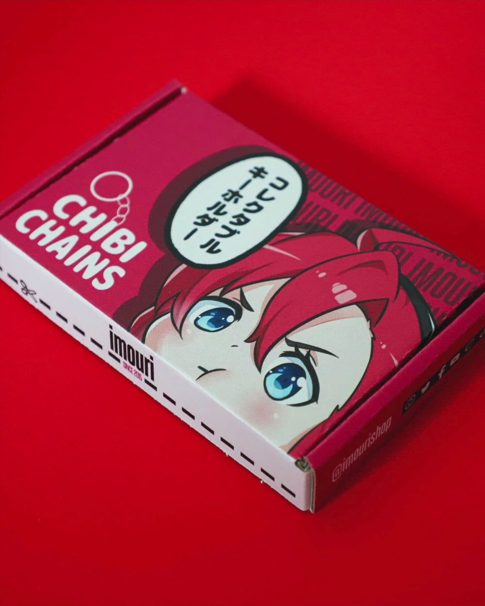 Chibi Chains Original Anime Art Chibi Keychain Subscription Box