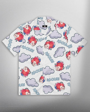 Sky Dive Short Sleeve Button Up Hawaiian Shirt