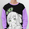 Anime Sweatshirt Kawaii Confessions