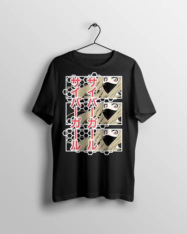 Cyber Anime Girl T Shirt