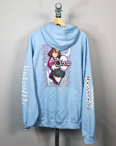 Happy Anime Girl Hoodie 