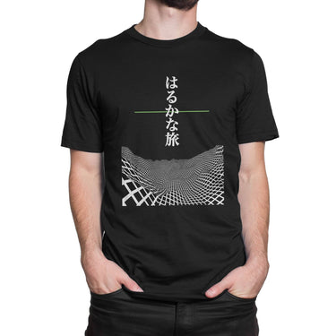 Japanese Streetwear T Shirt Black Imouri