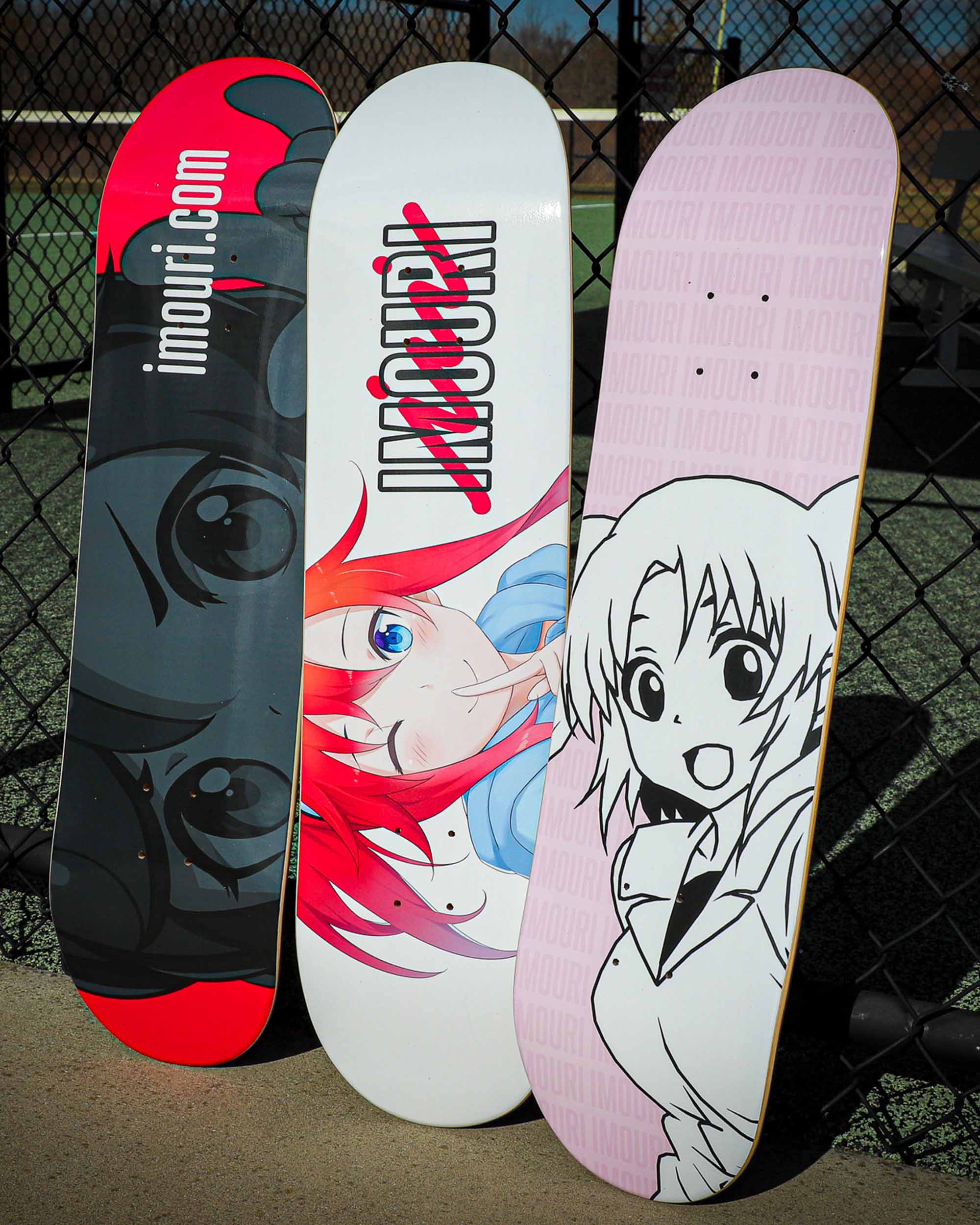 Anime Skateboard Deck Designs Imouri