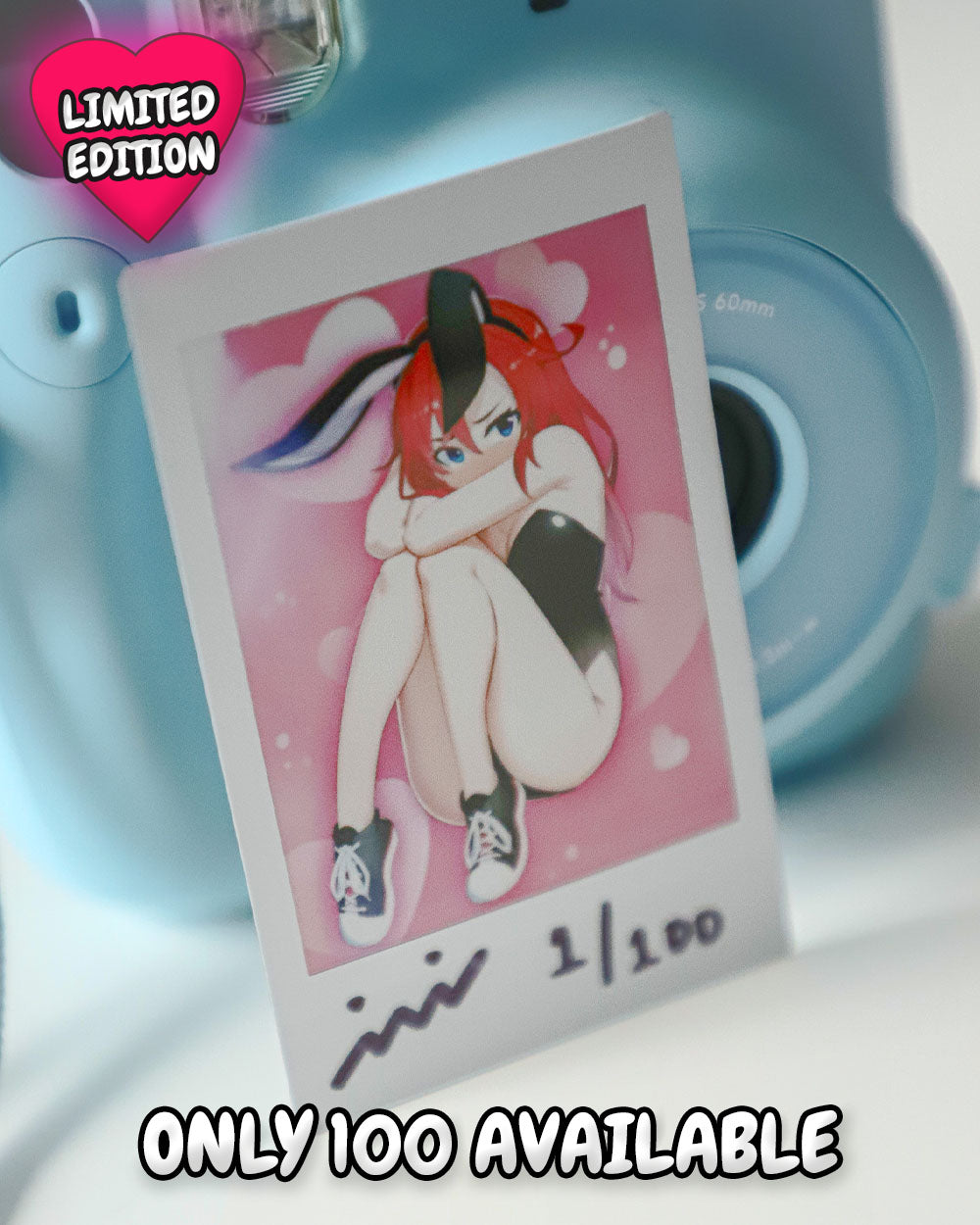 Anime Valentine Bunny Girl Polaroid Imouri Chan