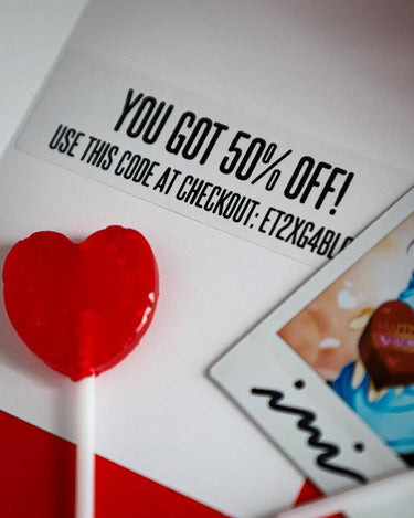 Anime Valentines Girl Polaroid