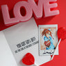 Anime Valentines Girl Polaroid