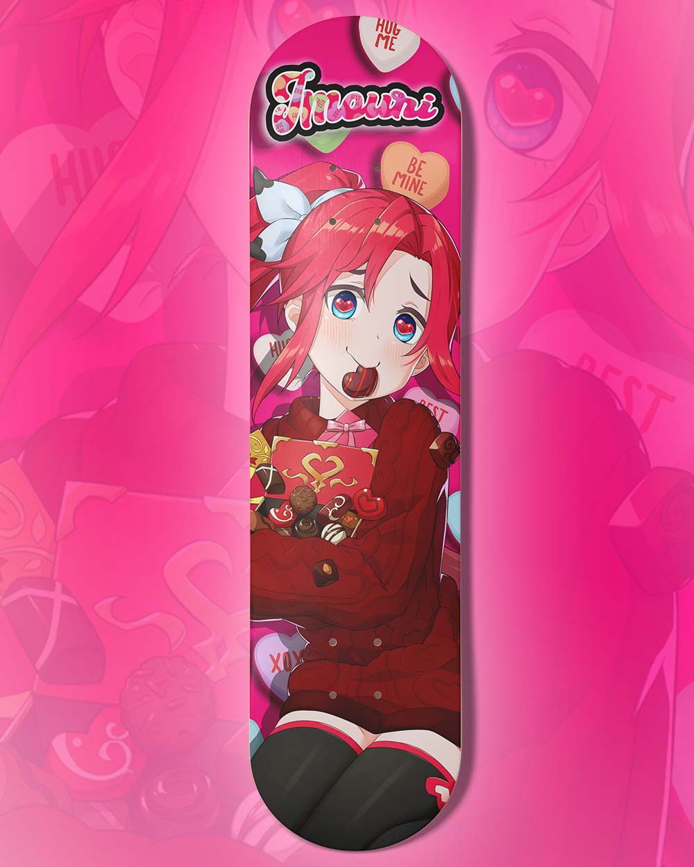Anime Girl Skateboard Imouri Sweet Tooth Special Edition