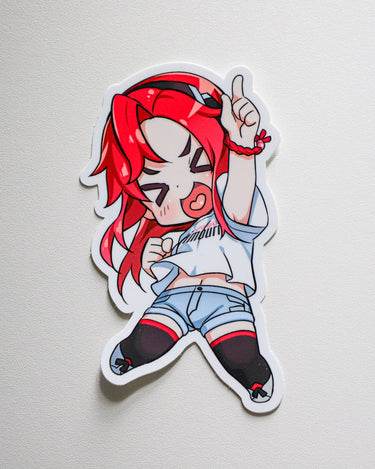 Imouri Chan Chibi Anime Sticker