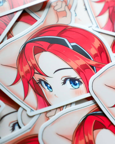 Anime Stickers - PEEKERS - Car Stickers Anime Vinyl Stickers (5