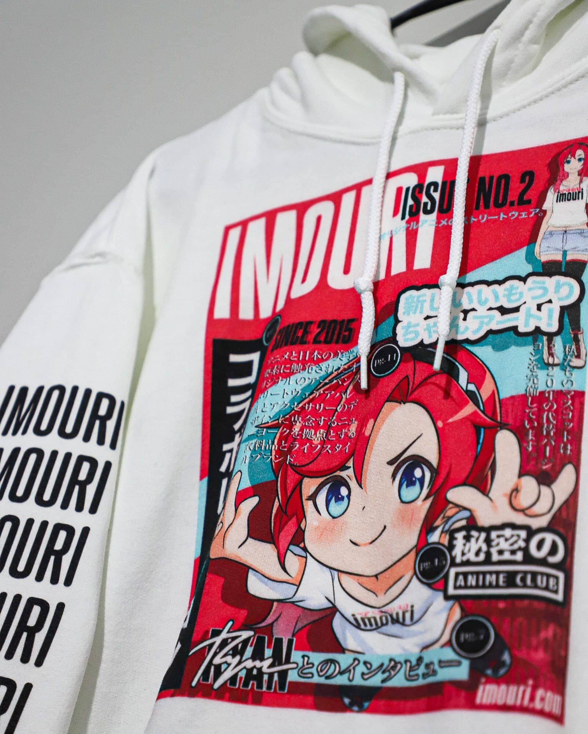 Anime Hoodie Japanese Magazine Cover Imouri Chan Issue 2 