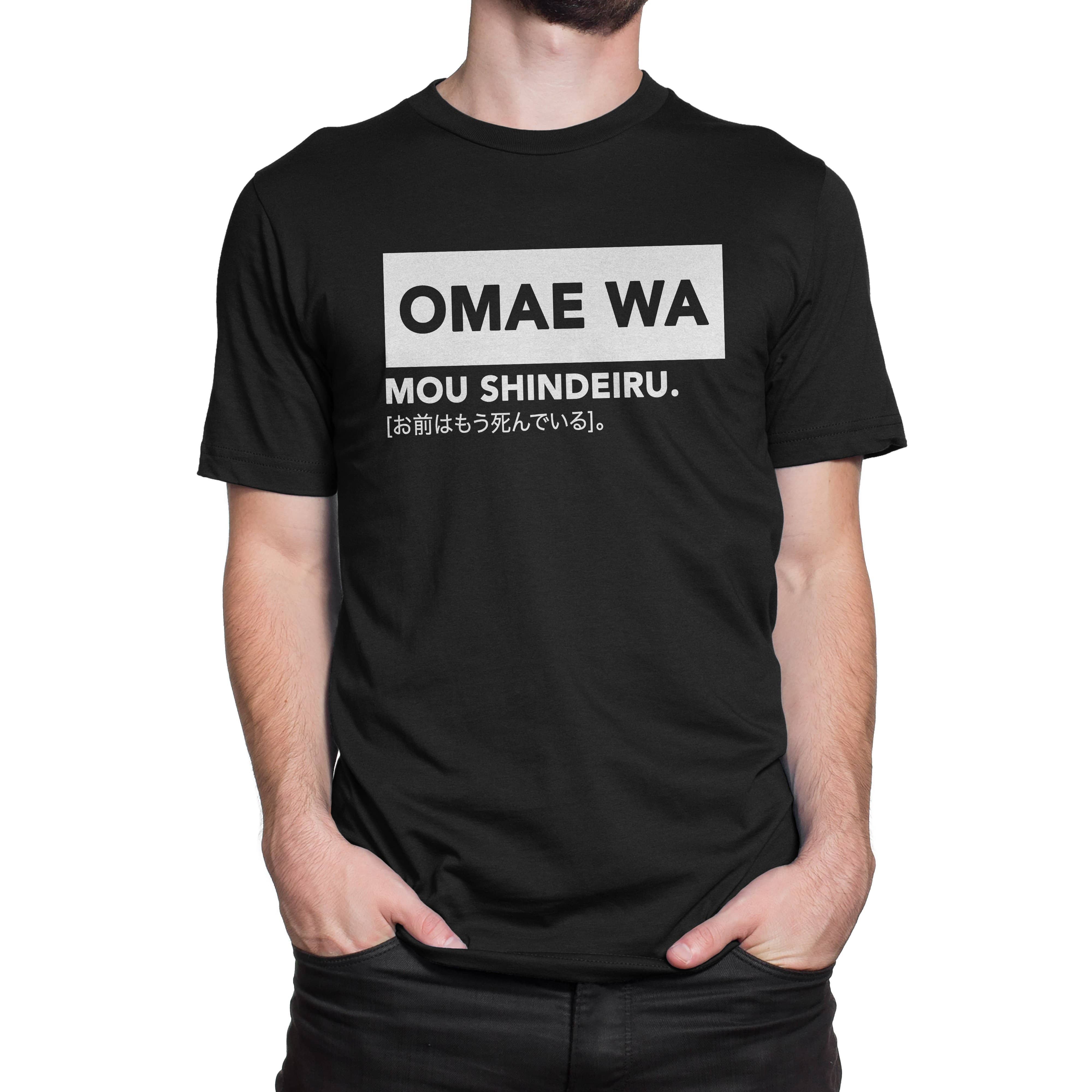 FOTNS Omae Wa Mou Shindeiru Meme T Shirt Imouri