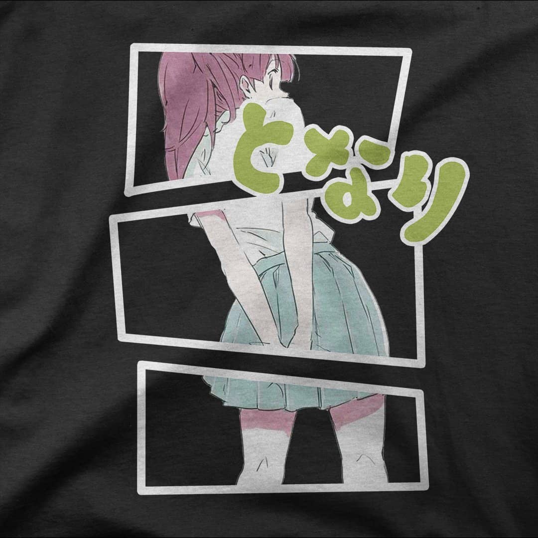 Red Hair Anime Girl Kawaii Tonari T Shirt 