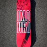 Imouri Red Rider Anime Girl Skateboard Deck
