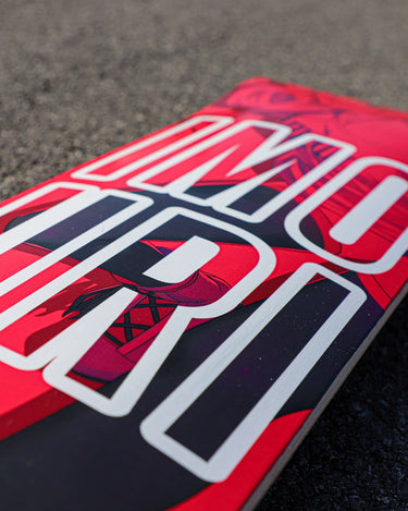 Imouri Red Rider Anime Girl Skateboard Deck
